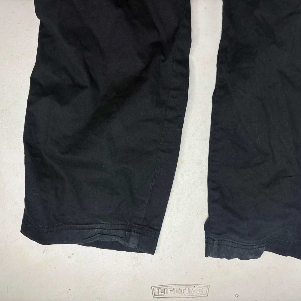 Hollister Slim Straight Cargo Pants Black Epic Flex  Size XS
